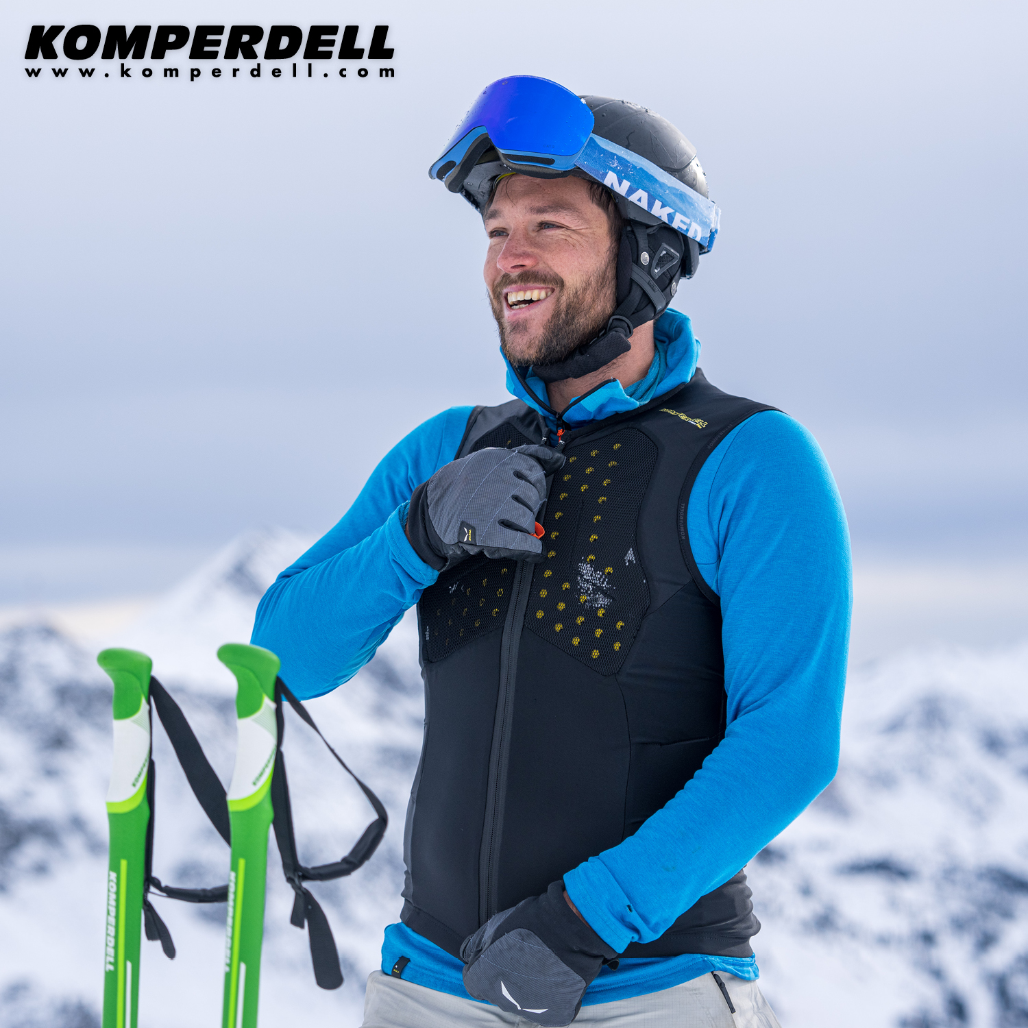 Buy Ski & Snowboard Back & Body Protector Vests - Komperdell