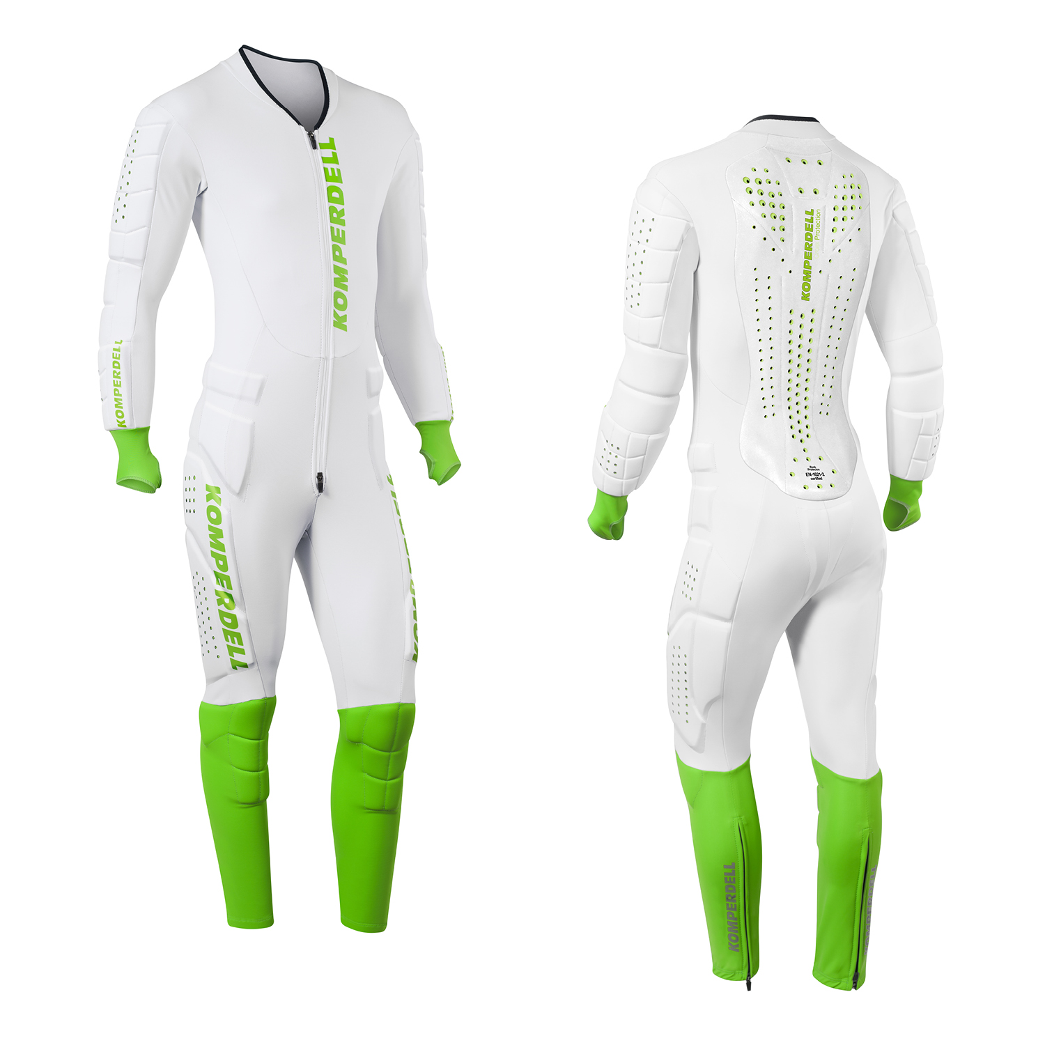 Full Prot. Race Suit Jr white