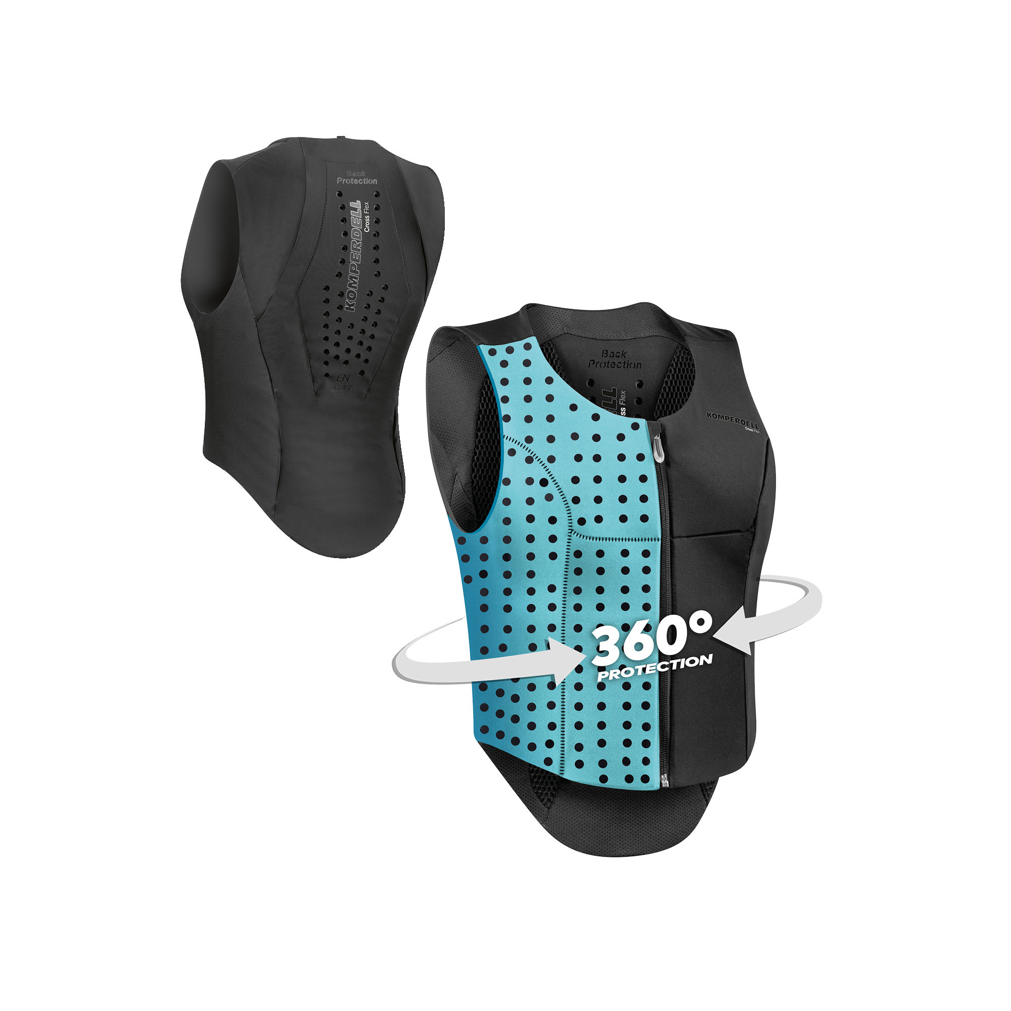 Gilet de protection dorsale Airshock KOMPERDELL ski snowboard