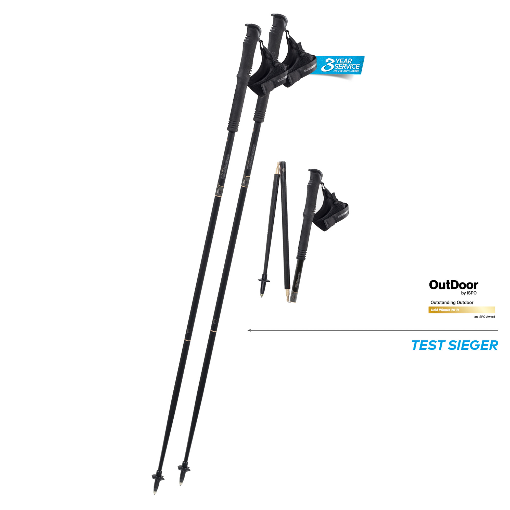 Komperdell carbon trail foldable 2025