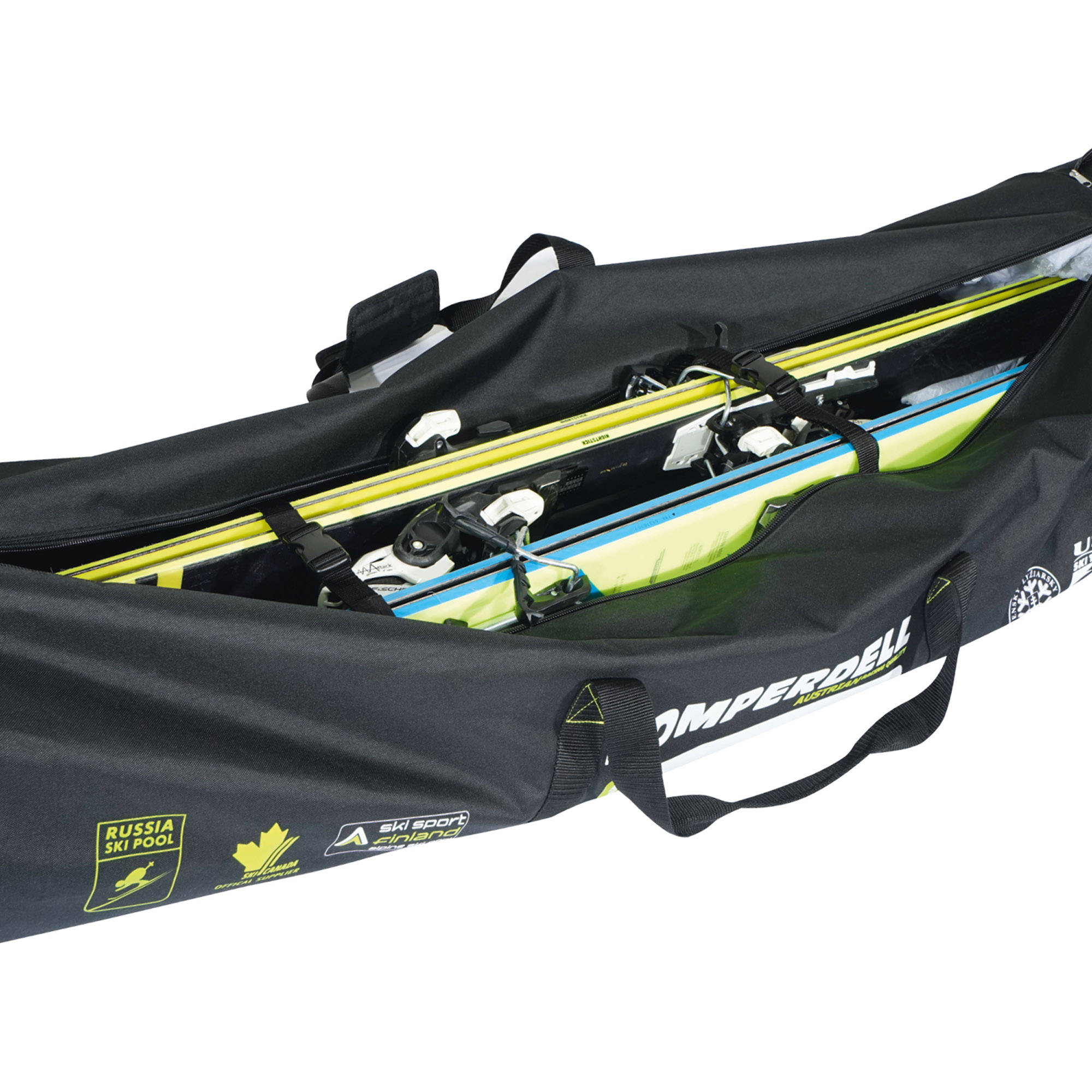 Expandable Pole & Ski Bag with Wheels - Size: | Colour: 2-black