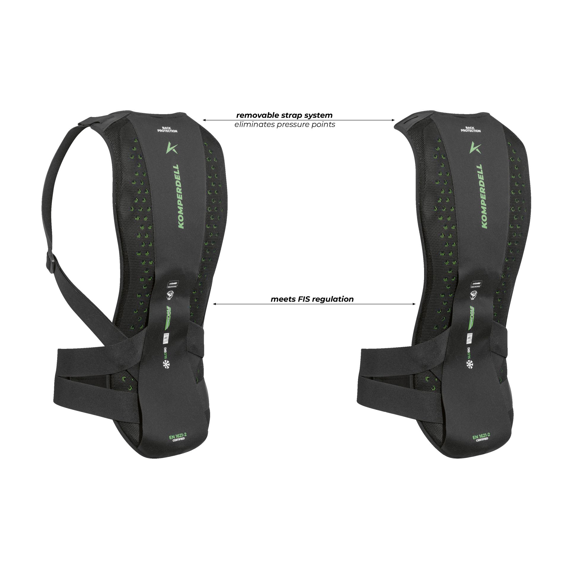 PROTECTOR PACK JUNIOR | 2-black | 128 | K6697-2-128